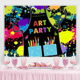 Toile de fond de joyeux anniversaire de fête d'art de graffiti pour le garçon
